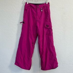 Girls Volcom snowboard pants size youth large